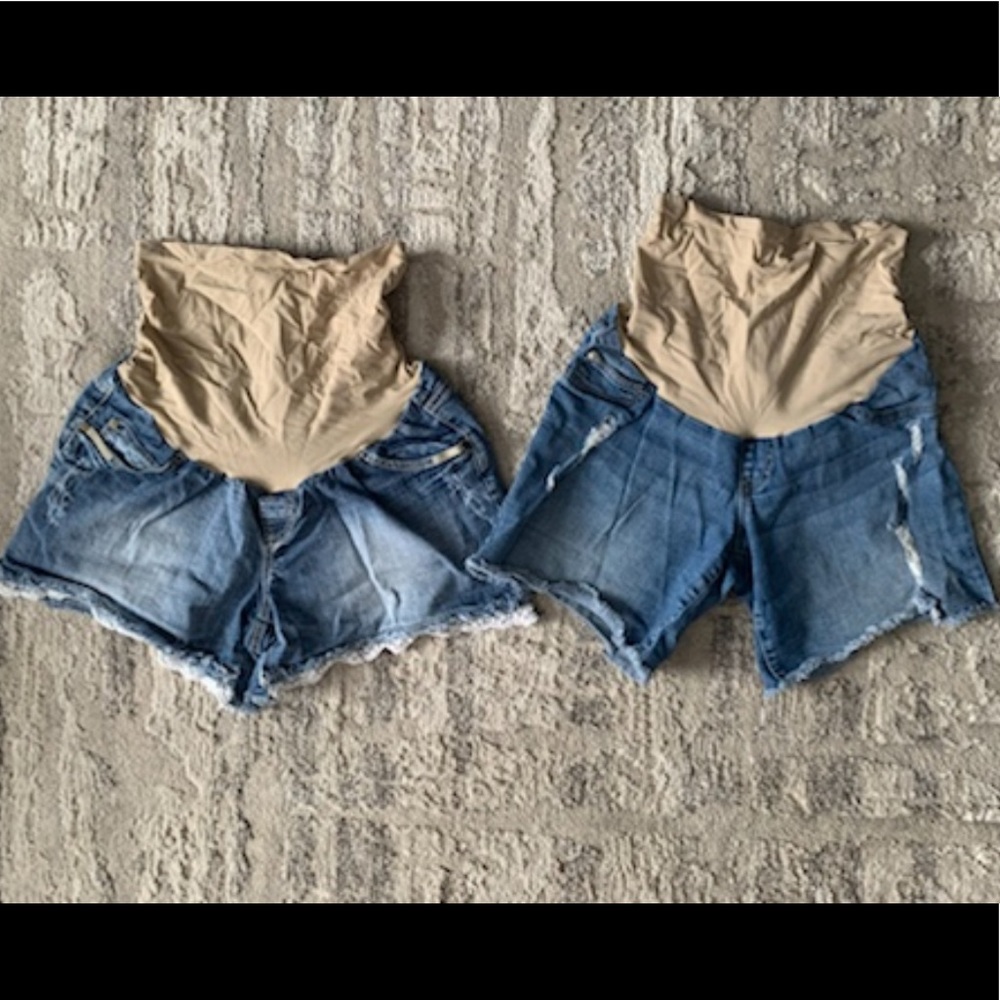 Maternity shorts